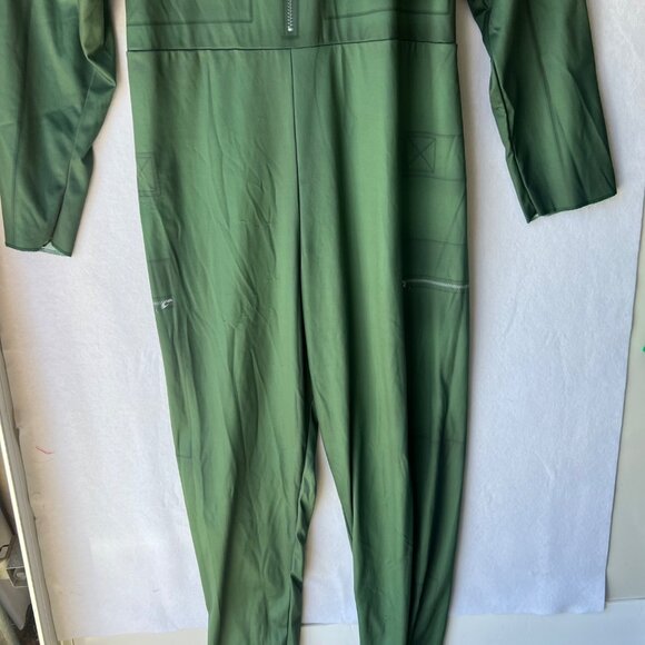 Top Gun Maverick Costume Flight Pilot Halloween Jumpsuit Costume - Picture 12 of 12